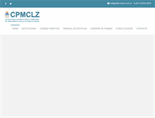 Tablet Screenshot of cmcplz.com.ar